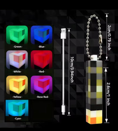 Miner Craft Pocket Torch Key Ring