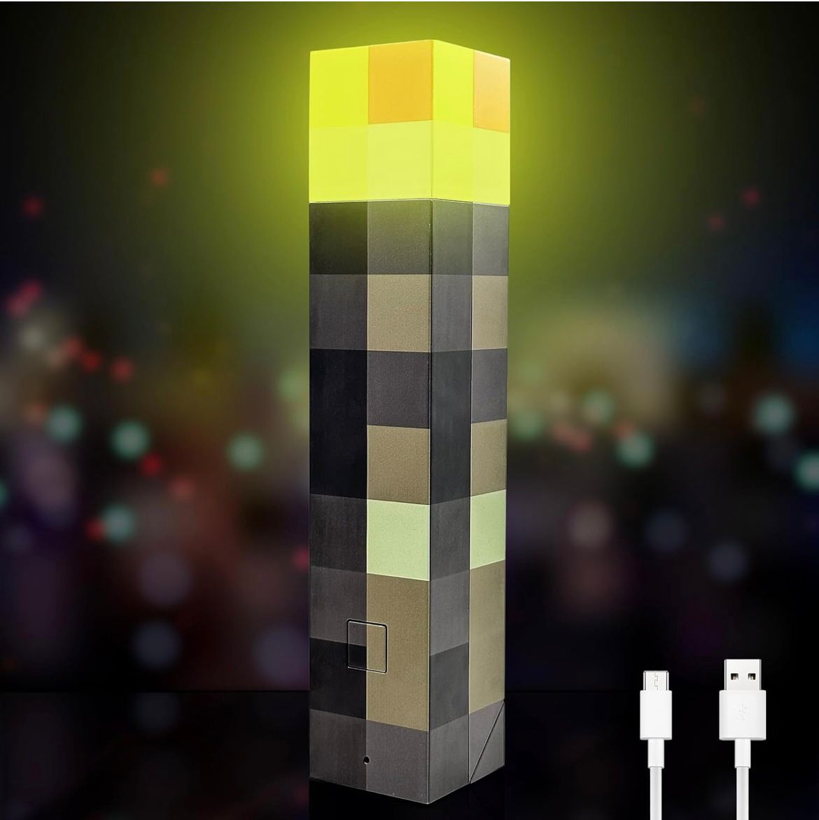 Miner Craft Torch for Wall and Lamp Stand