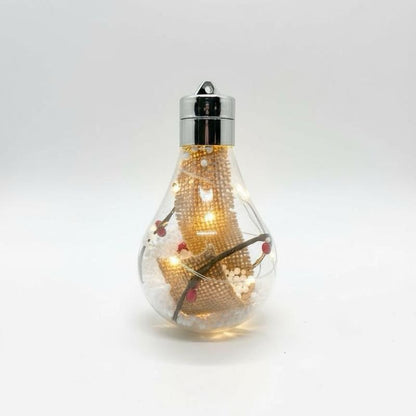 Christmas Tree Led Snow Globe-Inspired LED Christmas Bulb – Decorative Light Version 5