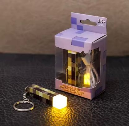 Miner Craft Pocket Torch Key Ring