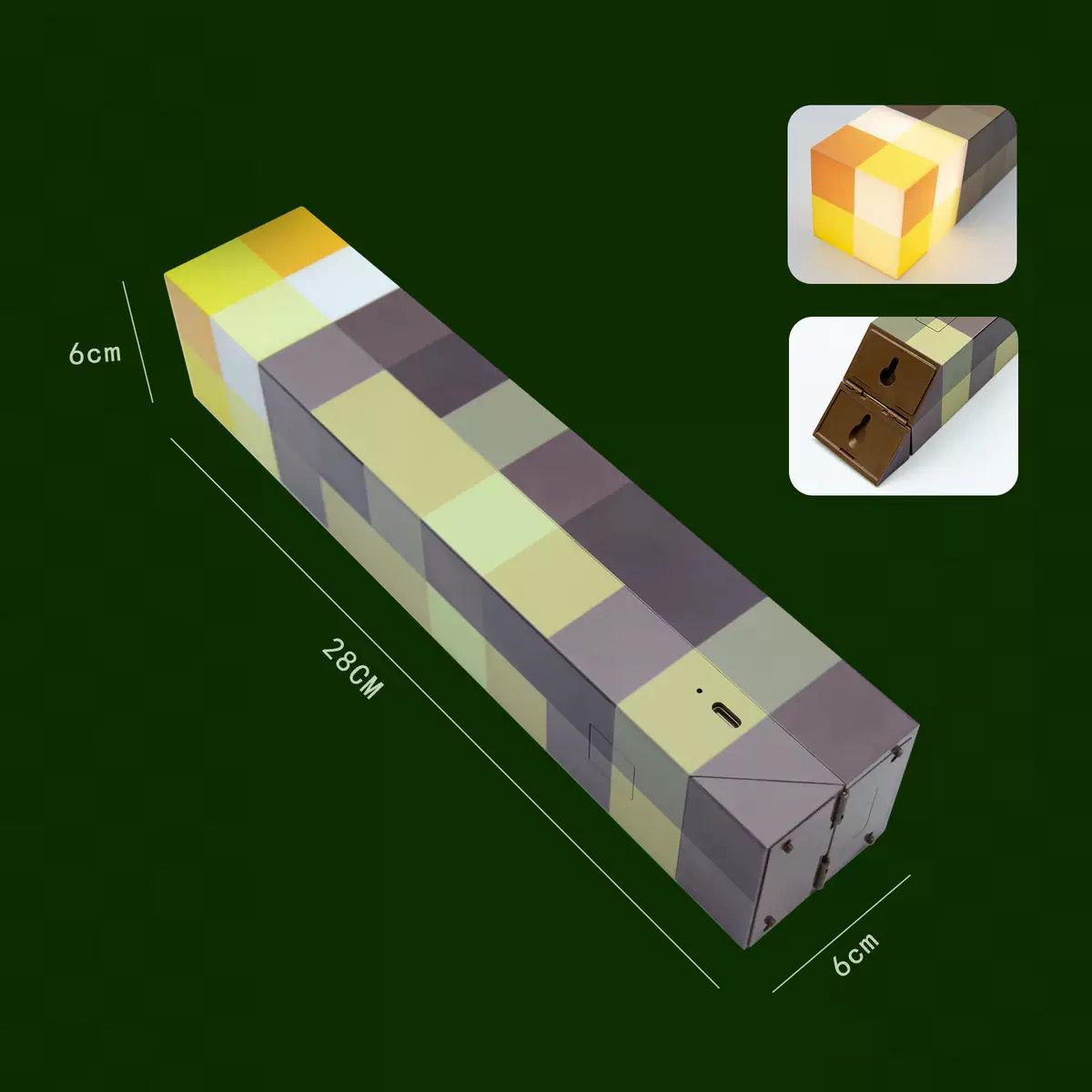 Miner Craft Torch for Wall and Lamp Stand